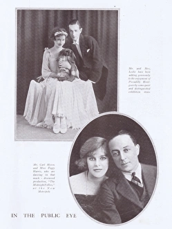 Images Dated 6th May 2016: Portraits of exhibition dancers Mr & Mrs Leslie and Hyson an