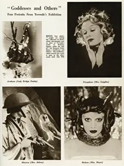 Wisdom Prints: Four portraits for an exhibition by Madame Yevonde