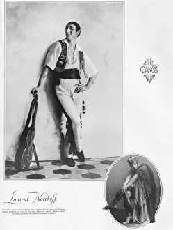 Civic Gallery: Two portraits of Laurent Novikoff, Chicago, 1930