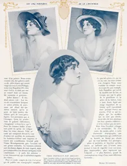 Mlle Prints: Three portraits of Lina Cavalieri