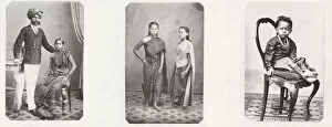 Ethnographic Collection: Portraits of Malay people, Malay peninsula