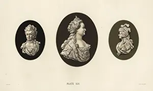 Rathbone Prints: Portraits of Maria, Catherine II and Princess Elizabeth
