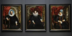 Medallion Prints: Portraits of Rogier Le Witer, Catharina Behaghel and Magdale