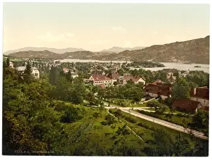 Carinthia Prints: Portschach on Worthersee, Carinthia, Austro-Hungary