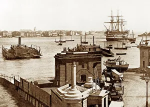 Portsmouth ferry, early 1900s