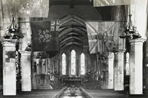 Portsmouth Garrison Church, showing colours of Scinde Camel
