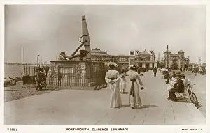 Clarence Prints: Portsmouth, Hampshire: Clarence Esplanade Date: early 20th century