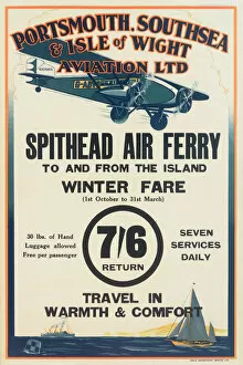 Daily Collection: Portsmouth, Southsea & Isle of Wight Aviation Poster