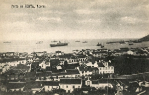Horta Collection: Portugal - Azores - Horta, the port