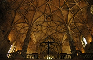 Images Dated 22nd October 2006: Portugal. Belem. Lisbon. Jeronimos Monastery. Interior