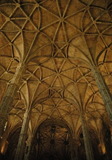 Images Dated 22nd October 2006: Portugal. Belem. Lisbon. Jeronimos Monastery. Interior