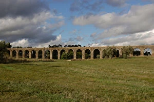Agua Gallery: Portugal. Evora. Aqueduct of Silver Water. Built in 1531-153