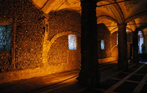 Images Dated 18th October 2006: Portugal. Evora. Chapel of Bones. Church of St. Francis. Wal