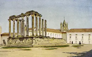 Evora Prints: Portugal / Evora Temple
