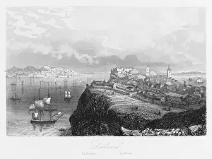 Lisbon Prints: Portugal / Lisbon 1846
