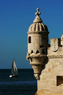 Bastion Prints: Portugal. Lisbon. Belem Tower (Tower of Belem). 16th century