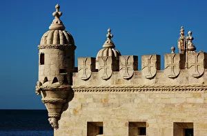 Bastion Prints: Portugal. Lisbon. Belem Tower (Tower of Belem). 16th century