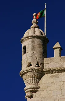 Bastion Prints: Portugal. Lisbon. Belem Tower (Tower of Belem). 16th century