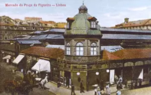 Praca Prints: Portugal - Lisbon - Mercado da Praca da Figueira