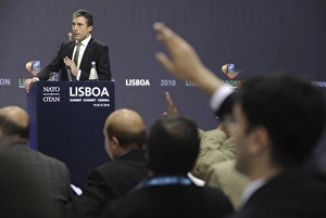 Anders Gallery: PORTUGAL. Lisbon. NATO Secretary General Anders
