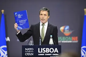 PORTUGAL. Lisbon. NATO Secretary General Anders
