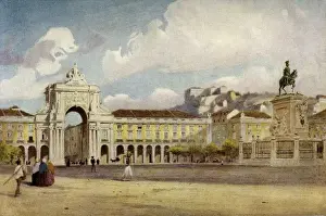 Praca Prints: Portugal / Lisbon Square
