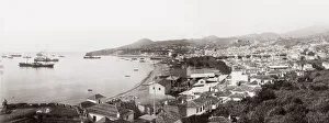 Pedestrian Prints: Portugal - panoramic view of Funchal Madeira