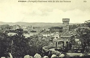 Palacio Prints: Portugal - Sintra - View from Pena National Palace