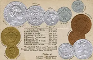 Coinage Prints: Portuguese coins - early 20th century