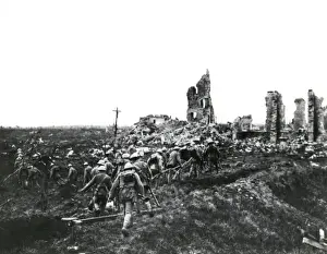 Reinforcing Prints: Portuguese soldiers near La Couture, France, WW1
