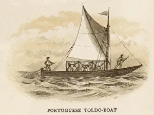 Portuguese Toldo-Boat