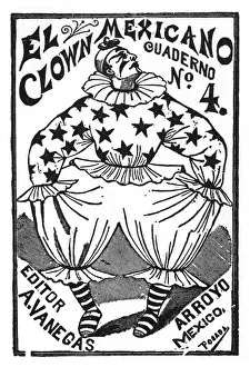 Images Dated 8th August 2017: Posada, Book cover, El Clown Mexicano