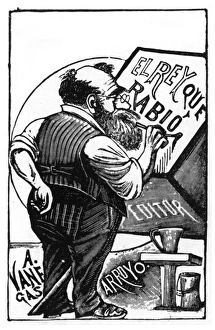 Images Dated 8th August 2017: Posada, Cover design, El Rey Que Rabio