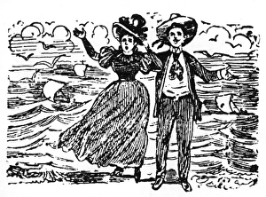 Images Dated 8th August 2017: Posada, Illustration to a collection of songs