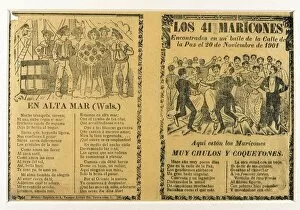 POSADA, Jos頇uadalupe (1852-1913). Printed songs