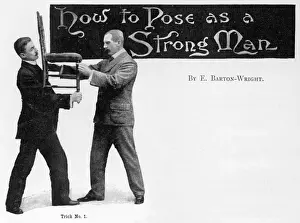 Martial Prints: How to Pose as a Strong Man