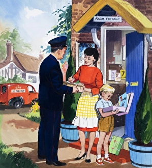 Images Dated 18th August 2006: The Post Man