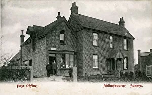 Chichester Collection: The Post Office, Aldingbourne, Sussex