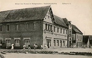 Madagascan Collection: Post office in Antananarivo, Madagascar