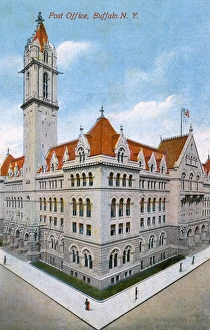Images Dated 31st October 2016: Post Office building, Buffalo, New York State, USA