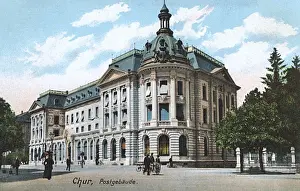 Post Office building, Chur, Graubunden, Switzerland