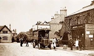 Post Office and bus, Cottenham