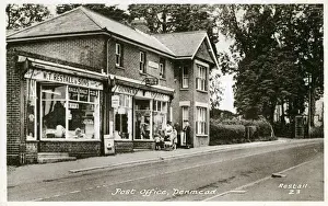 Grocers Prints: The Post Office, Denmead, Hampshire