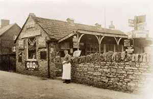Images Dated 3rd August 2018: Post Office at East Chinnock, Somerset, England