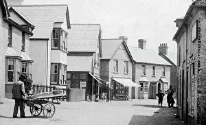 Post Office and High Street, Milford on Sea