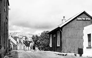 Hebrides Prints: Post Office on the Isle of Harris, 1940s/50s