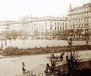 Leipzig Prints: Post Office, Leipzig, Germany, Victorian period