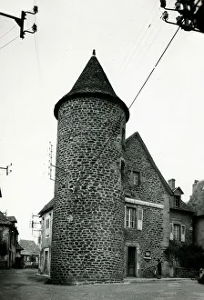 Post Office at Pleaux, Cantal, France