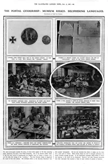 Interpretation Prints: The postal censorship: deciphering languages