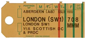 Tags Prints: Postal Sack Label - Royal Mail